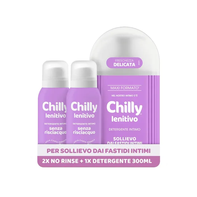 chilly-lenitivo-bisabololo-300ml-no-rinse-2x100ml-ph5 image 1