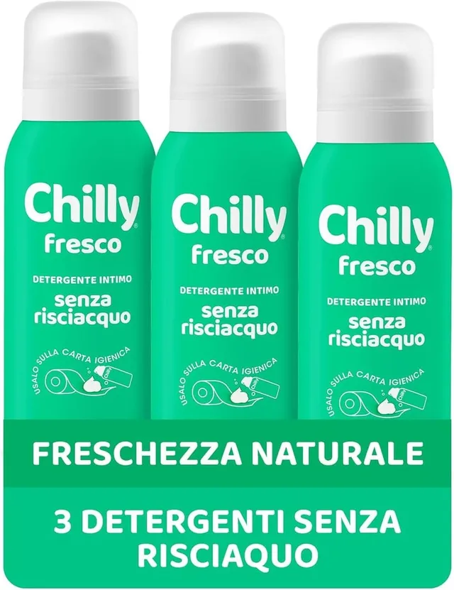 chilly-senza-risciacquo-fresco-mousse-ph5-3-flaconi-da-100ml image 1