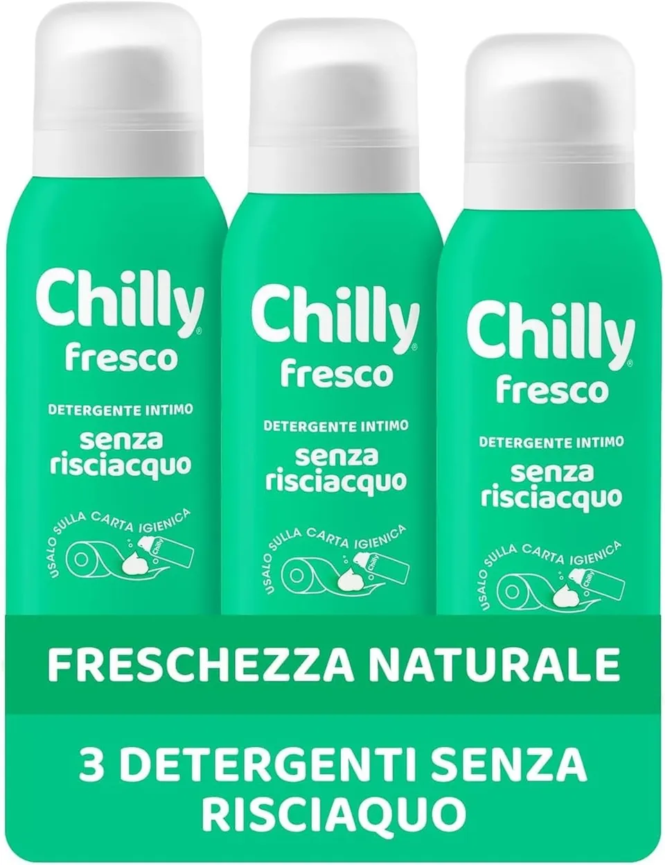 chilly-senza-risciacquo-fresco-mousse-ph5-3-flaconi-da-100ml image 1