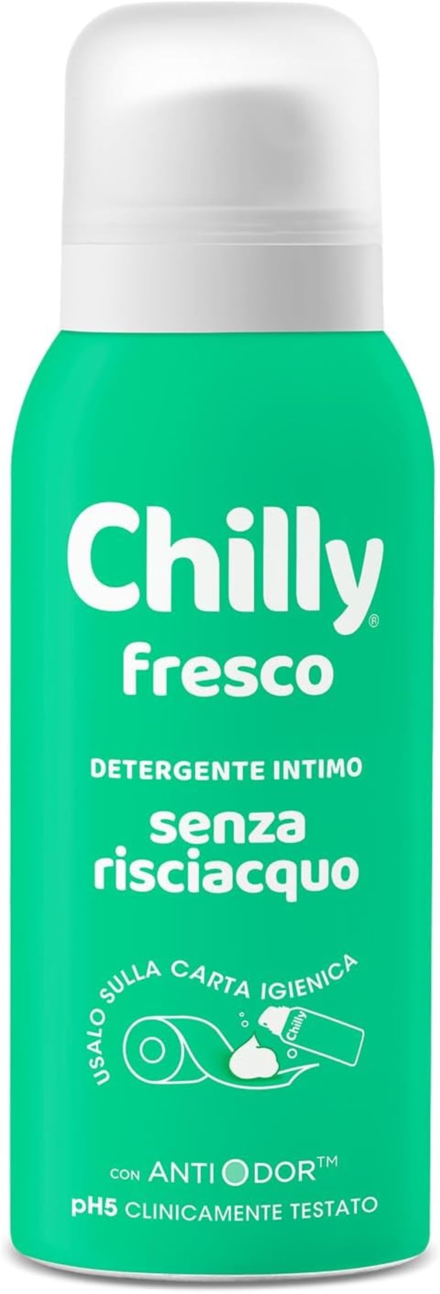 chilly-senza-risciacquo-detergente-intimo-mousse-ph-5-100-ml image 1