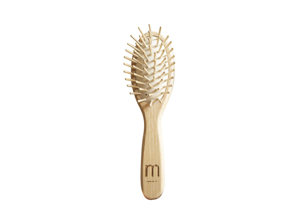 mustela-spazzola-tek-ovale-in-legno-di-frassino image 3