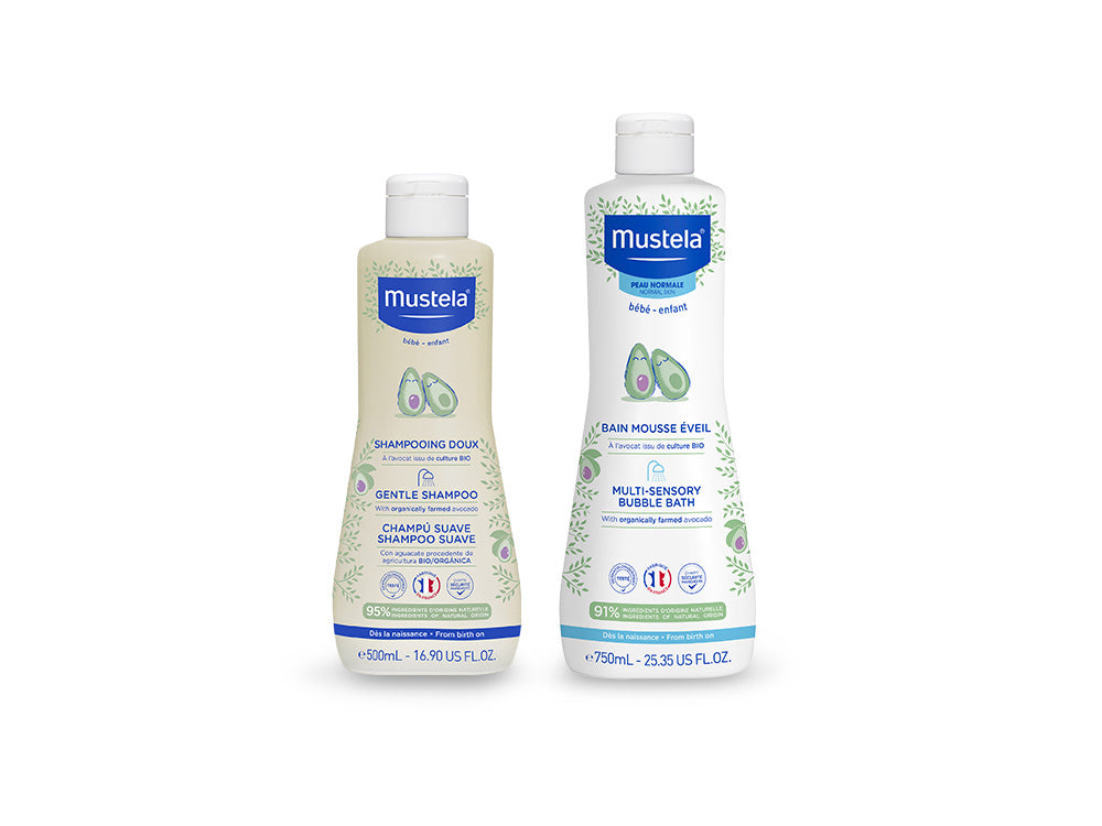 mustela-speciale-bagnetto-pelle-normale-shampoo-500ml-mille-bolle-750ml image 1