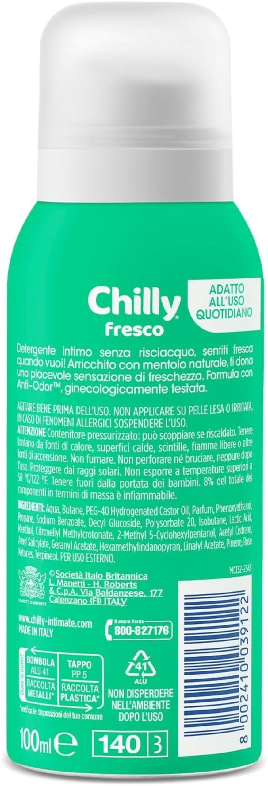 chilly-senza-risciacquo-detergente-intimo-mousse-ph-5-100-ml image 2