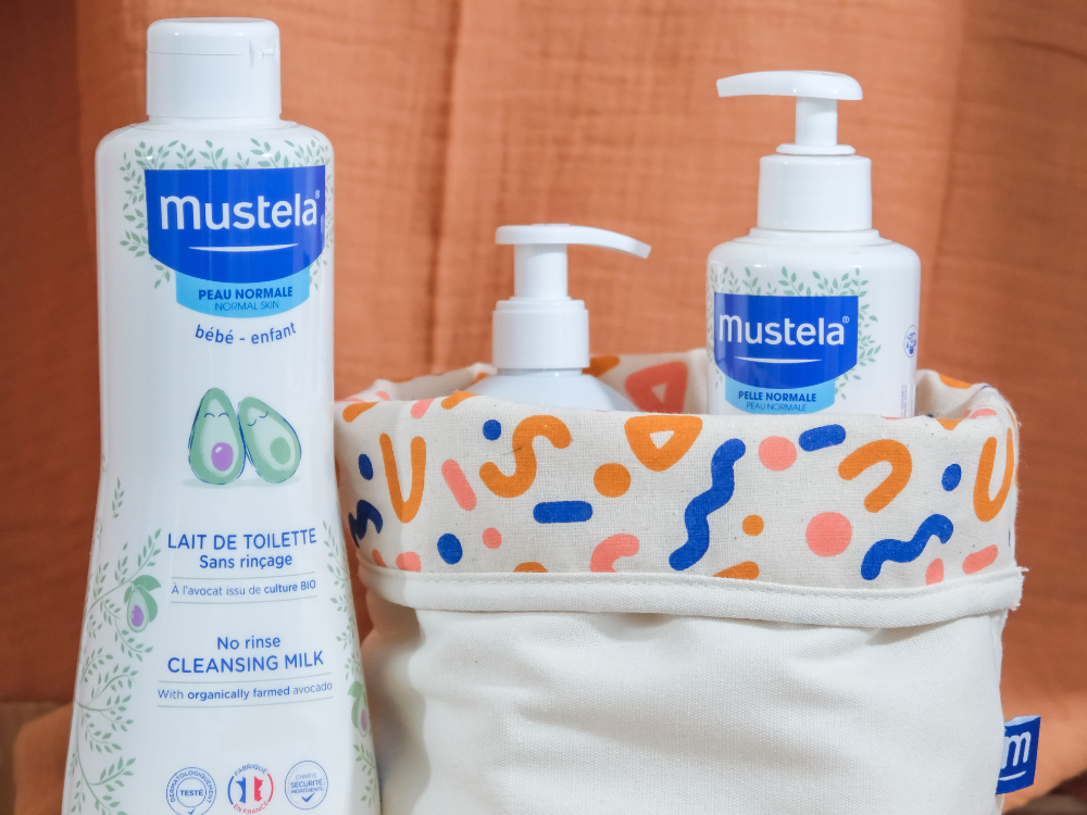 mustela-panier-cesto-organizer-bambino-cotone-riciclato image 2