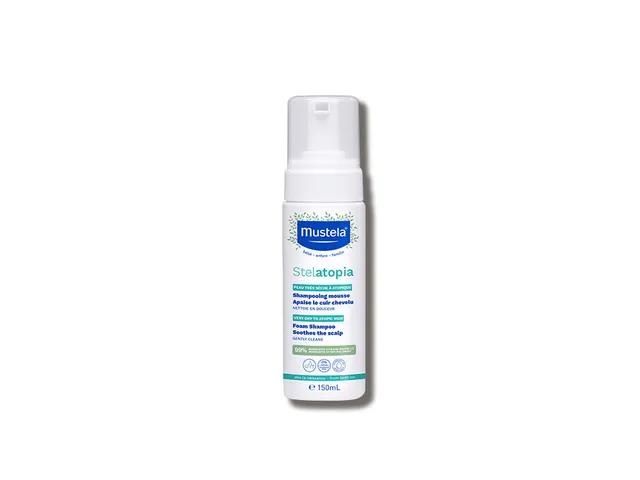 mustela-stelatopia-shampoo-mousse-cuoio-capelluto-atopico-neonato image 1