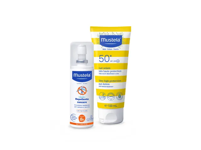 mustela-special-pack-repellente-zanzare-latte-solare-spf50-100ml image 1