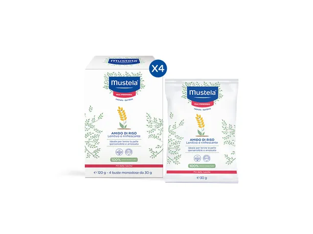 mustela-amido-di-riso-x4-da-120g-4-buste-monodose image 1