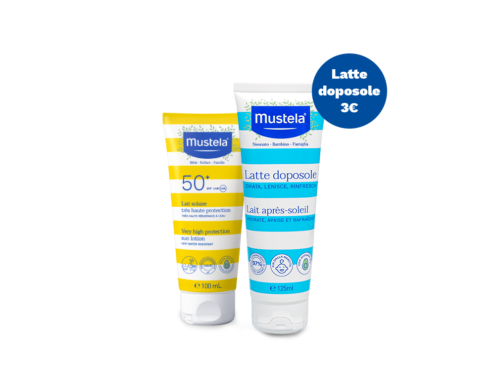 mustela-special-pack-latte-solare-spf50-100ml-doposole image 1