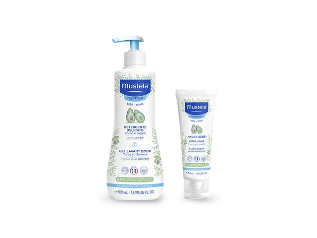 mustela-kit-detergente-delicato-500ml-hydra-b-b-viso-40ml image 1