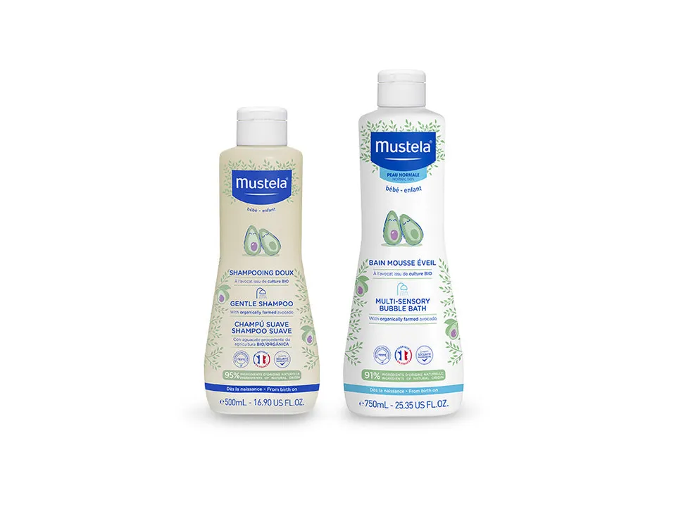 mustela-speciale-bagnetto-pelle-normale-shampoo-500ml-mille-bolle-750ml image 1