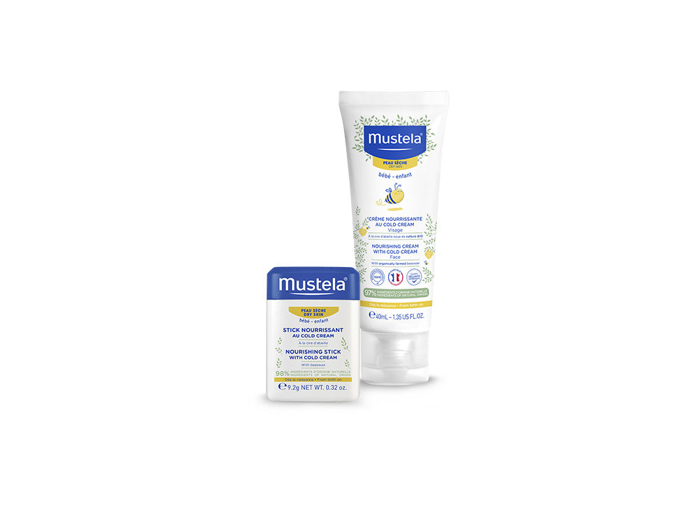 mustela-pack-crema-nutriente-stick-nutriente-alla-cold-cream image 1