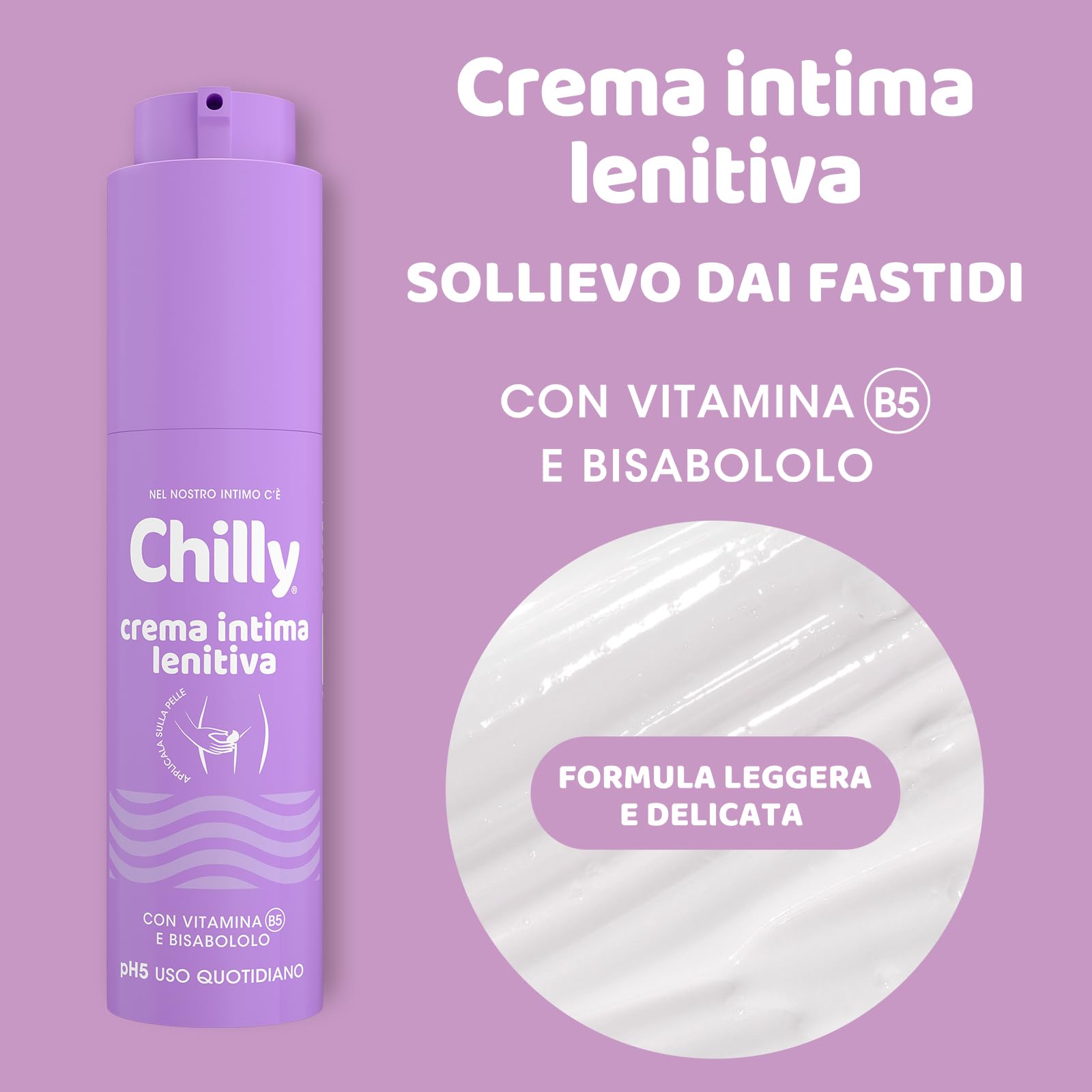 chilly-crema-intima-lenitiva-50-ml-ph-5-con-vitamina-b5 image 3