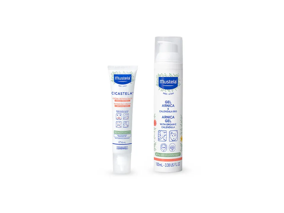 mustela-speciale-sos-kit-gel-arnica-calendula-bio-100ml-cicastela-40ml image 1