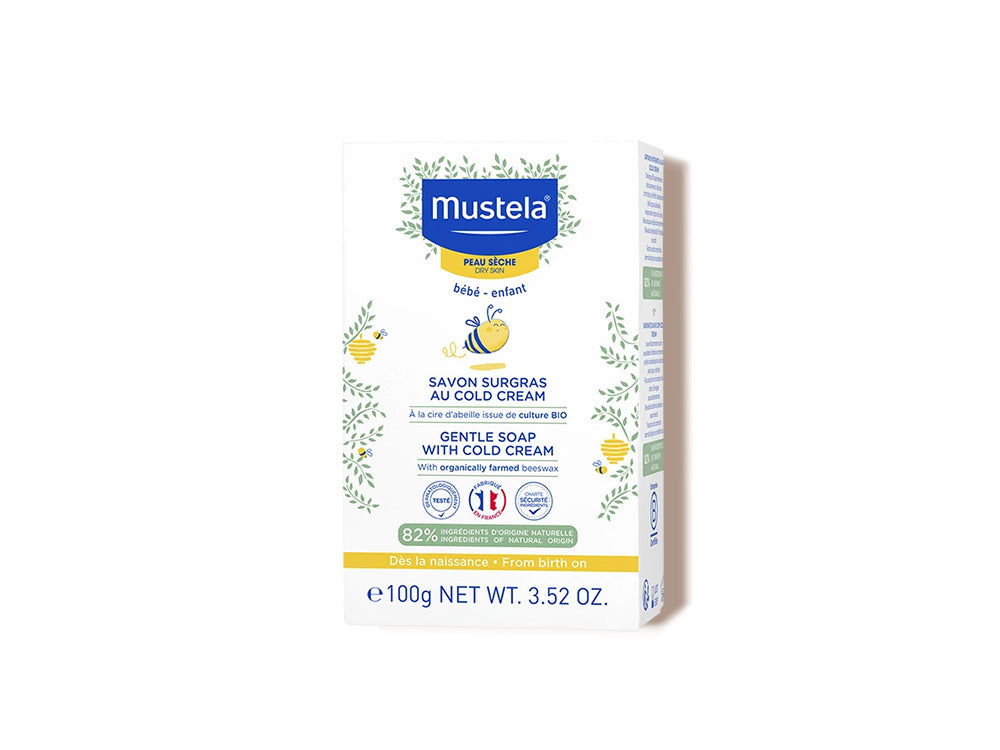 mustela-sapone-nutriente-alla-cold-cream-100g-pelle-secca-neonato image 1