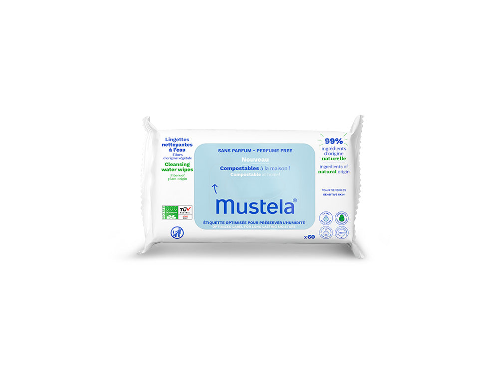 mustela-salviette-compostabili-all-acqua-senza-profumo-fibra-lyocell image 1
