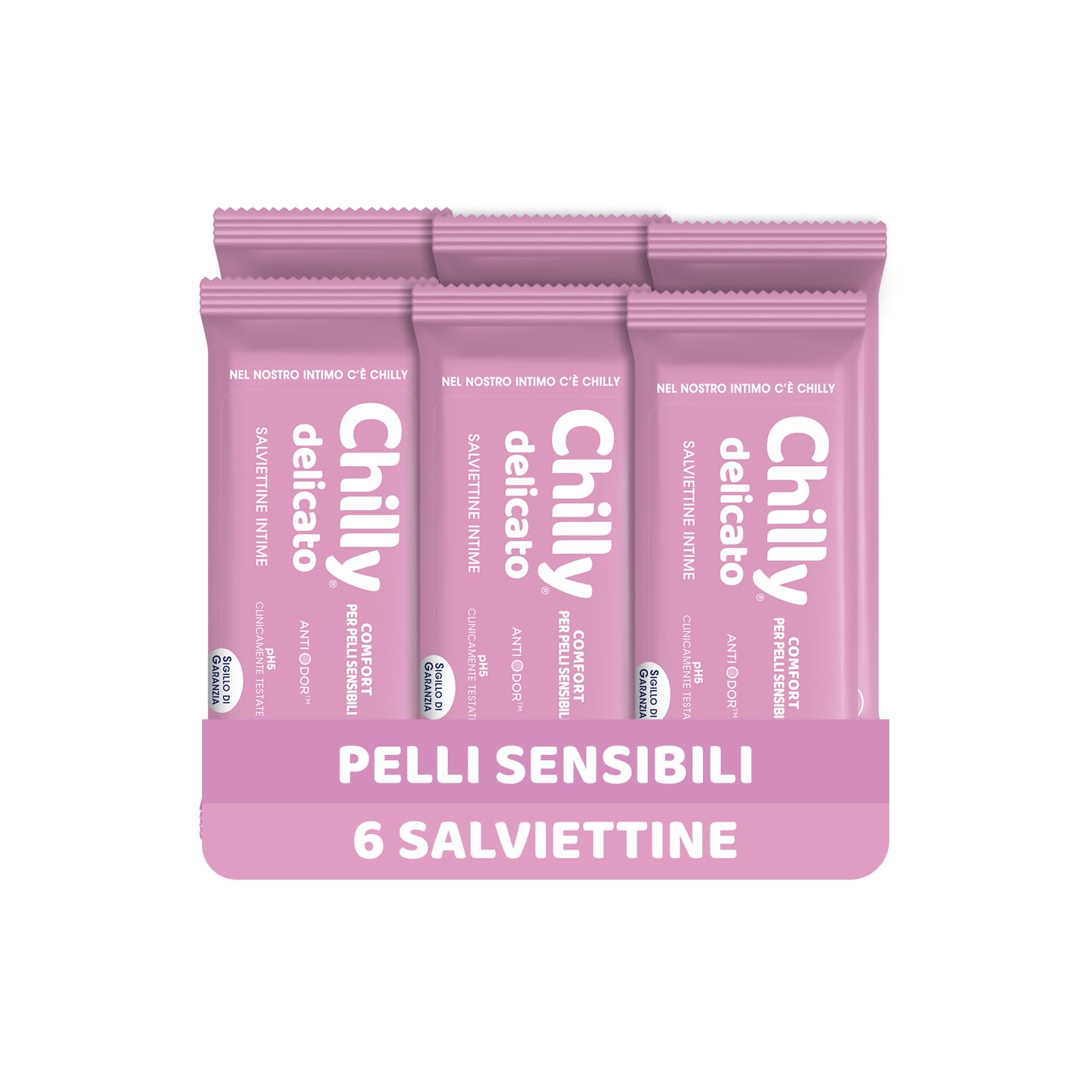 chilly-salviettine-delicate-fresco-6-pz-ph-5-mentolo image 6