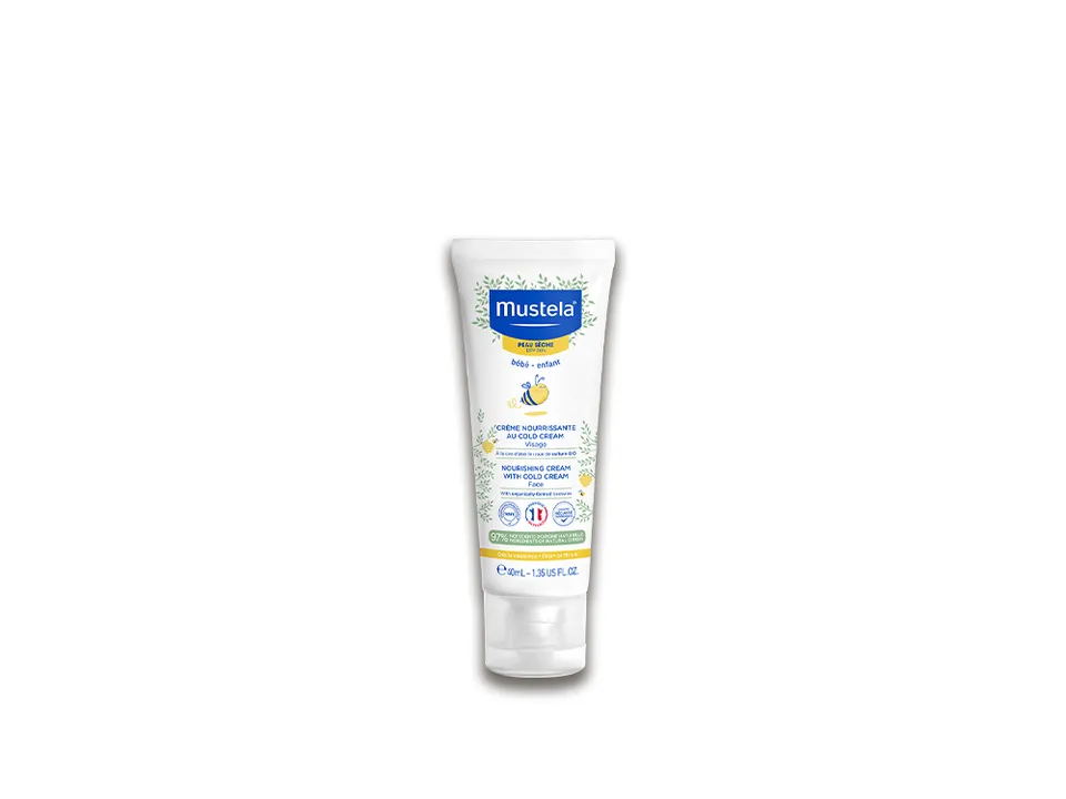 mustela-crema-viso-nutriente-alla-cold-cream-neonato-pelle-secca image 1