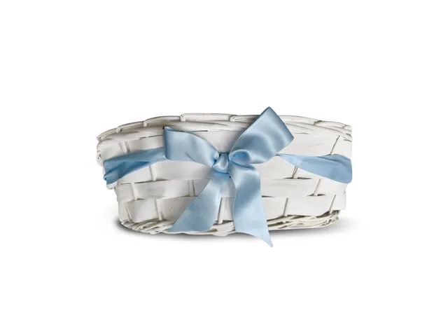 mustela-cesto-regalo-azzurro-40x20cm-personalizzabile image 1