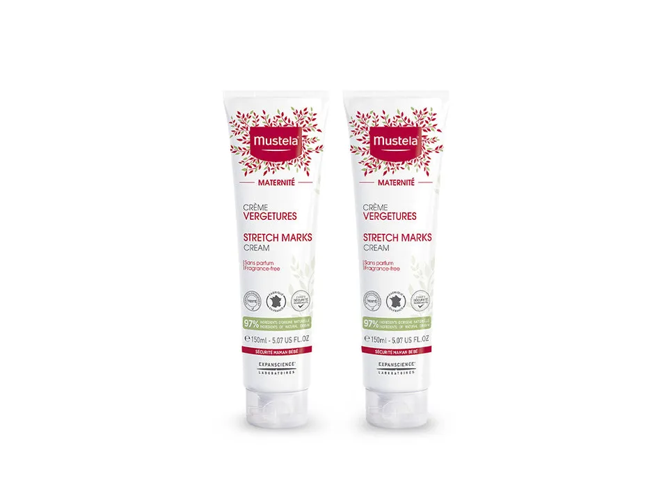 mustela-crema-smagliature-senza-profumo-2x150ml-special-pack image 1