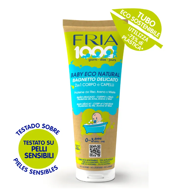 fria-1000giorni-bagnoschiuma-per-neonati-2in1-eco-natural image 1
